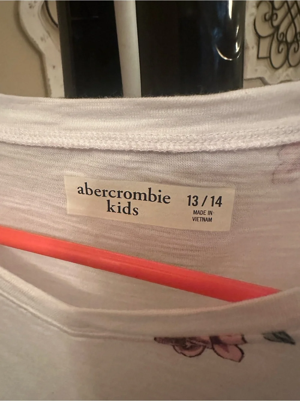 abercrombie kids white short